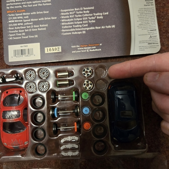 Zip Zaps Micro From Radio Shack Gast And The Furious 2002 Mazda Kit - Picture 3 of 7
